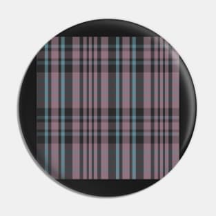 Grunge Aesthetic Sorcha 1 Hand Drawn Textured Plaid Pattern Pin