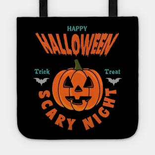 Halloween Scary Pumpkin Night X Tote