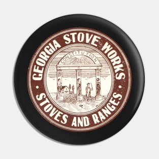 Georgia Stove Works 20th Century Logo Pin