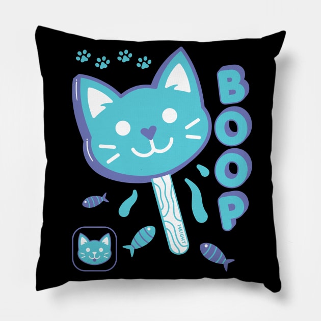 Kittypop - Boop Pillow by FourteenEight