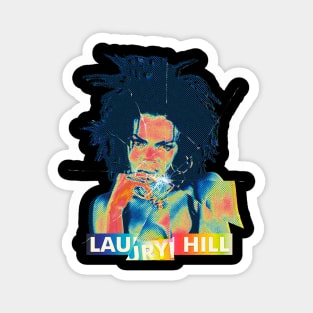 ART GLASS - lauryn hill EFFECT Magnet