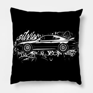 Nissan Silvia Graffiti Pillow