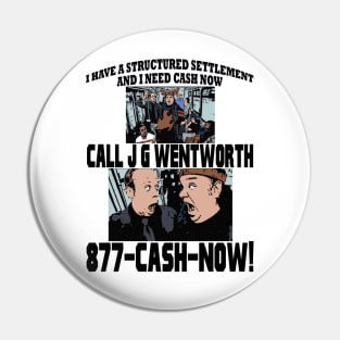 Retro Wentworth Cash Now Pin