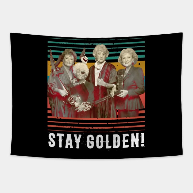 Stay Golden Tapestry by danterjad