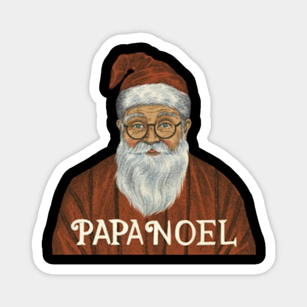 Papa noel Magnet by TshirtMA