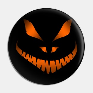 Halloween Scary Face Pin