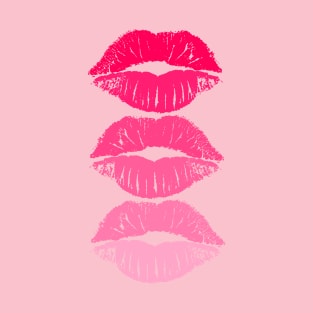 Hot Pink Lips T-Shirt