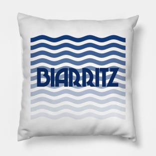 Biarritz, France Pillow