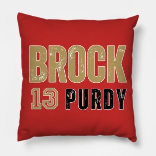 BROCK 13 PURDY Pillow