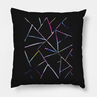 Geometric Watercolor Design Pillow