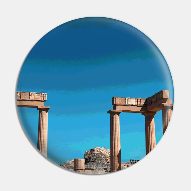 Rhodes Pin by greekcorner