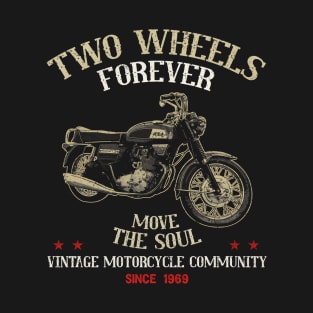 Two Wheels Forever Rocket 3 1969 Move The Soul T-Shirt