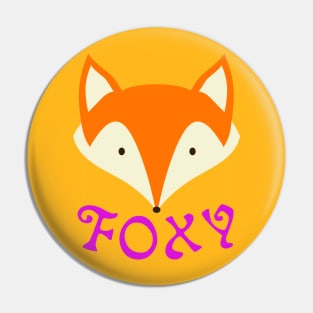 Foxy Fox Pin