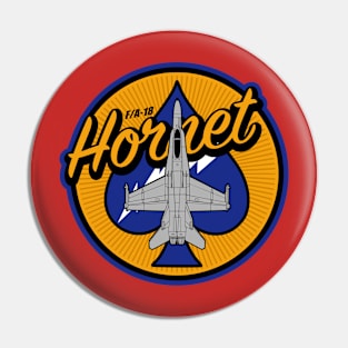 F/A-18 Hornet Patch Pin