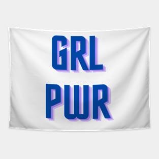 GRL PWR - Blue/Purple Tapestry