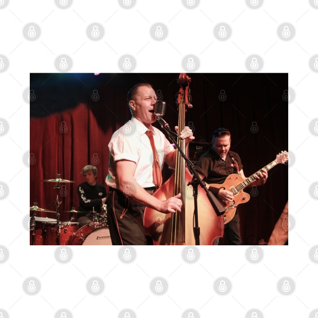 Jim Heath The Reverend Horton Heat Photograph by Concert Photos