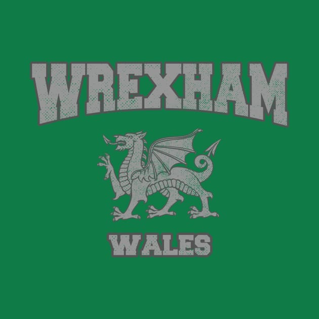 Wrexham Wales Retro Vintage by Anv2