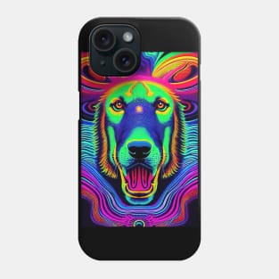 Psychedelic Pop art - DOG Phone Case