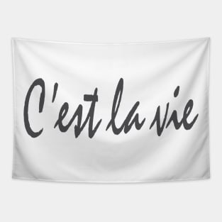 Cest la vie stuccato Tapestry