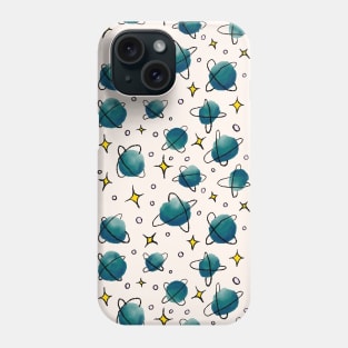 Abstract Space Pattern - Sea Shell Phone Case