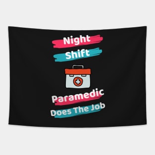 Night Shift Paramedic Tapestry