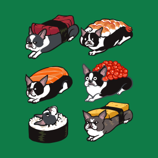 Sushi  Boston Terrier T-Shirt