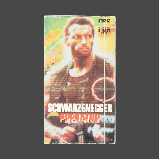 Predator VHS by Ultimate Action Movie Club