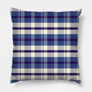 Sunset and Sunrise Aesthetic Iagan 1 Hand Drawn Textured Plaid Pattern Pillow