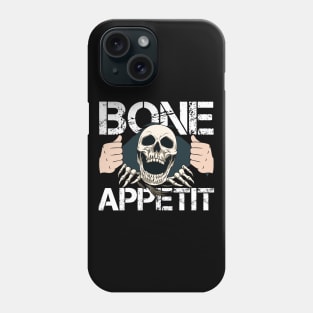 Halloween Costume Scary Skeleton Skull Face Horror Party Phone Case