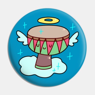 Cute Little Angel Djembe Pin