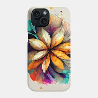 Flower Art Illustration Abstract Pattern Phone Case