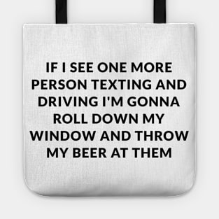 Funny Beer Quote Tote