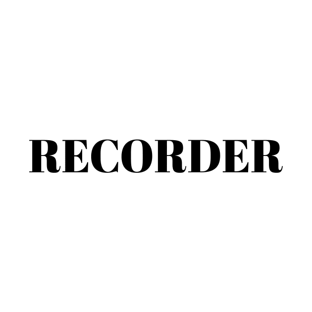 Recorder by Menu.D