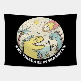 The Vibes Are In Shambles Funny Meme, Funny Sarcastic Tapestry