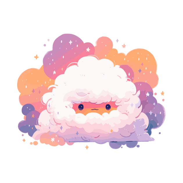 Cute Kawaii Cloud Yeti by Kawaii Kingdom