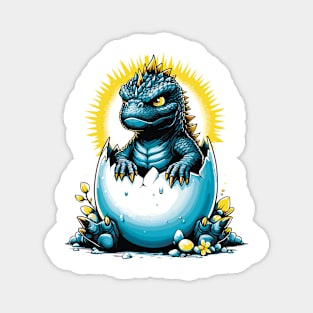New Born King Of The Monsters Magnet
