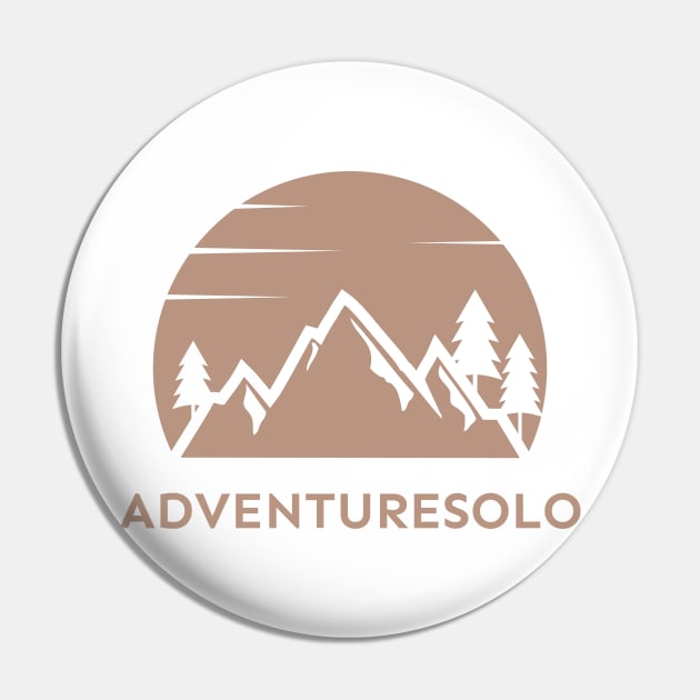 Adventure Solo, Solo Travel Pin by InF