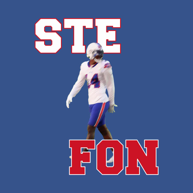 Disover Stefon Diggs blurry-Made by josh S. - Bills Mafia - T-Shirt