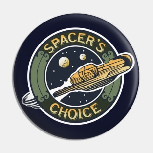 Spacer's Choice Spaceship Pin