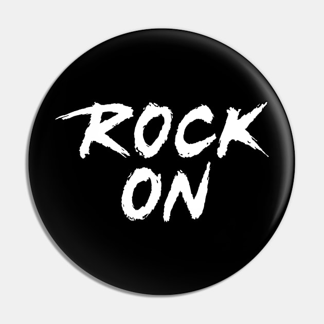 Rock On Pin by ZagachLetters