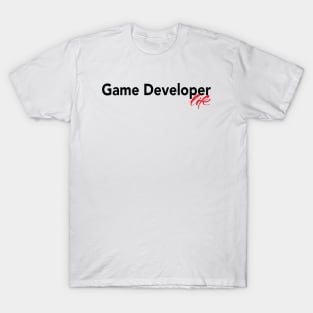 Game Developer Life Coder Dev Programmer Gameplay Women's Knotted T-Shirt