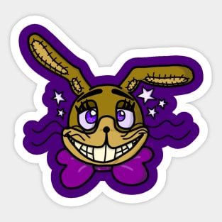 Glitchtrap Plush Sticker for Sale by chronodia