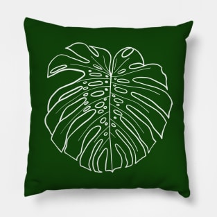 Monstera deliciosa Pillow