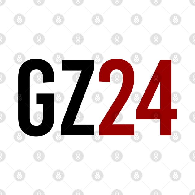 Guanyu Zhou 24 - Driver Initials and Number by GreazyL