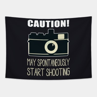 Photographer Camera Funny Saying Tapestry