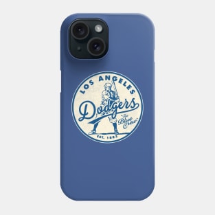 Old Style Los Angeles Dodgers SMALL by Buck Tee Phone Case