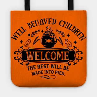 Well behaved children Tote