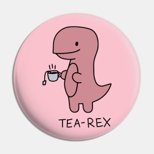 Tea-Rex Pin