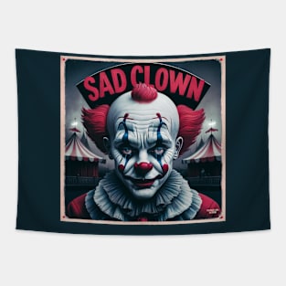 Tears of a clown Tapestry