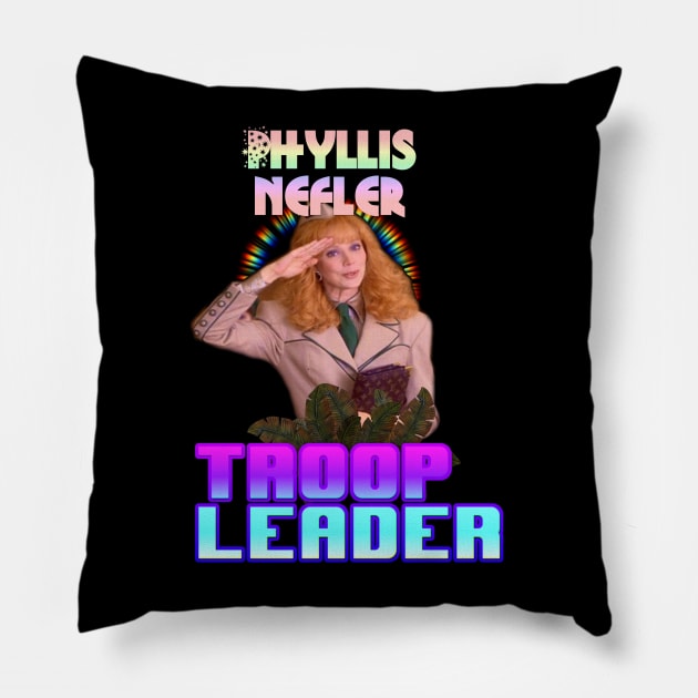 troop beverly hills Pillow by jeremiahm08